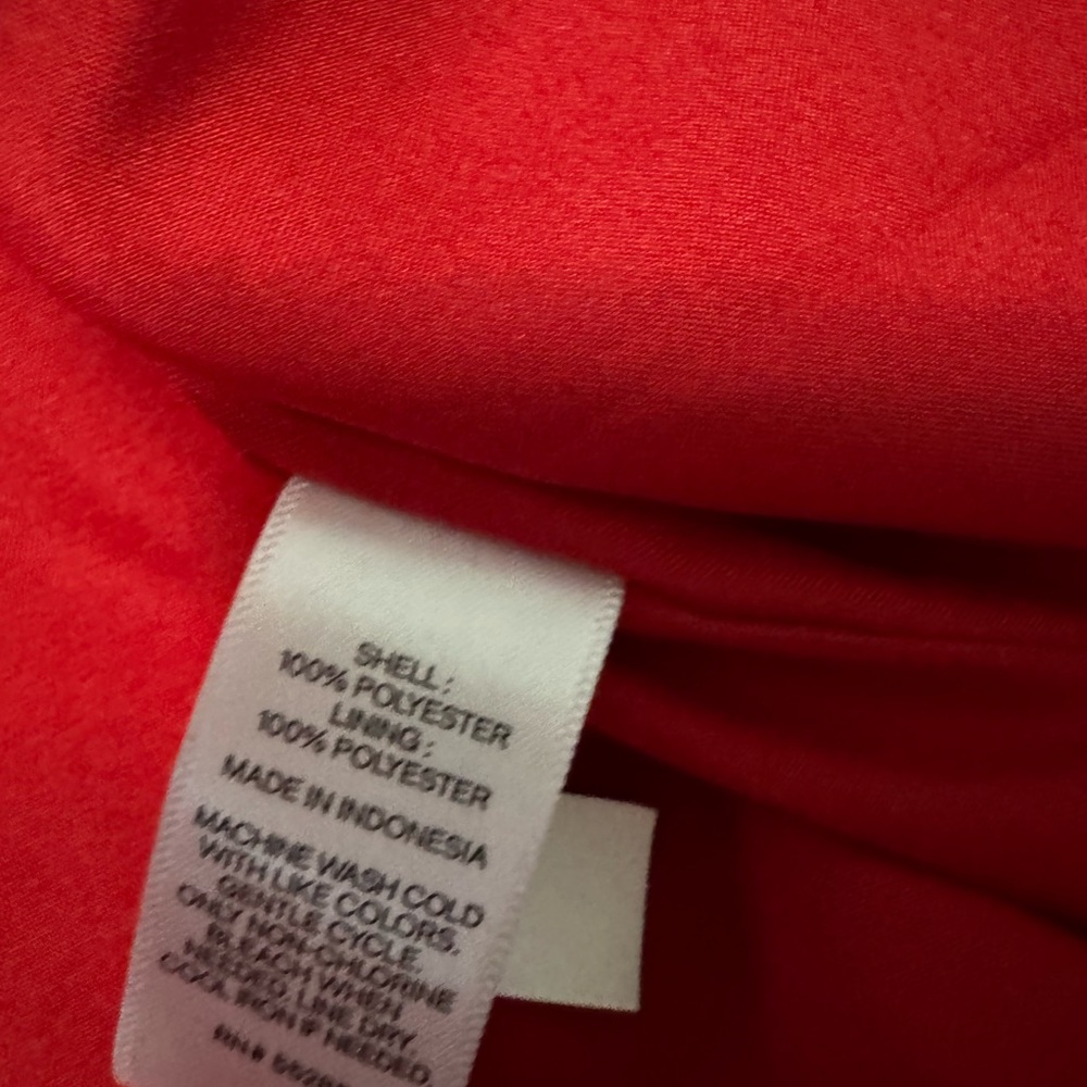 Express Red V-Neck Spaghetti Strap Cami - Picture 4 of 4